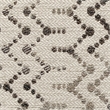 Pemberly Row Hardy Accent Chair in Patterned Gray Upholstery with Coil Seating