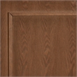 Pemberly Row Queen Size Headboard with Adjustable Height in Walnut Finish