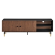 Pemberly Row Metal & Wood TV Stand for TVs Up to 65