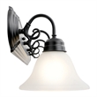 Pemberly Row 4-Light Steel Vanity Light in Matte Black Finish