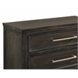 Pemberly Row 4-Piece King Bedroom Set in Nutmeg Wood Finish