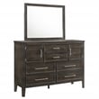 Pemberly Row 4-Piece King Bedroom Set in Nutmeg Wood Finish