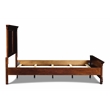 Pemberly Row 4-PC Wood King Bedroom Set in Brown Cherry Finish