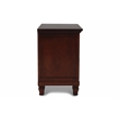 Pemberly Row 4-PC Wood King Bedroom Set in Brown Cherry Finish