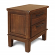 Pemberly Row 4-Piece Wood King Bedroom Set in Chestnut Finish
