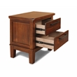 Pemberly Row 4-Piece Wood King Bedroom Set in Chestnut Finish