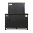 Pemberly Row 4-Piece Wood King Bedroom Set in Chestnut Finish