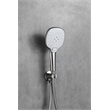 Pemberly Row Brass Shower and Tub Faucet in Brushed Nickel Finish