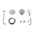 Pemberly Row Brass Shower and Tub Faucet in Brushed Nickel Finish