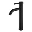 Pemberly Row Stainless Steel Bathroom Faucet in Matte Black