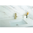 Pemberly Row Stainless Steel Bathroom Faucet in Brushed Gold