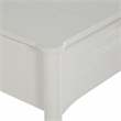 Pemberly Row Spindle Leg Nightstand with Drawer in Antique White Finish