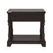 Pemberly Row Hickory Creek Bachelor's Chest Brown Velvet Finish