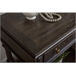 Pemberly Row Hickory Creek Bachelor's Chest Brown Velvet Finish