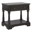 Pemberly Row Hickory Creek Bachelor's Chest Brown Velvet Finish