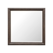 Pemberly Row Asher Park Dresser Mirror Piano Brown Finish