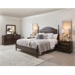 Pemberly Row Asher Park Dresser Mirror Piano Brown Finish
