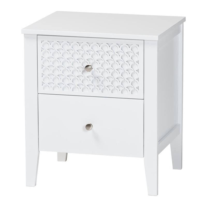 Pemberly Row Twin 4-Piece Bedroom Set with Dresser and Nightstands