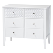 Pemberly Row Twin 4-Piece Bedroom Set with Dresser and Nightstands