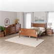 Pemberly Row 4-Piece Wood Queen Bedroom Set with 1 Nightstand