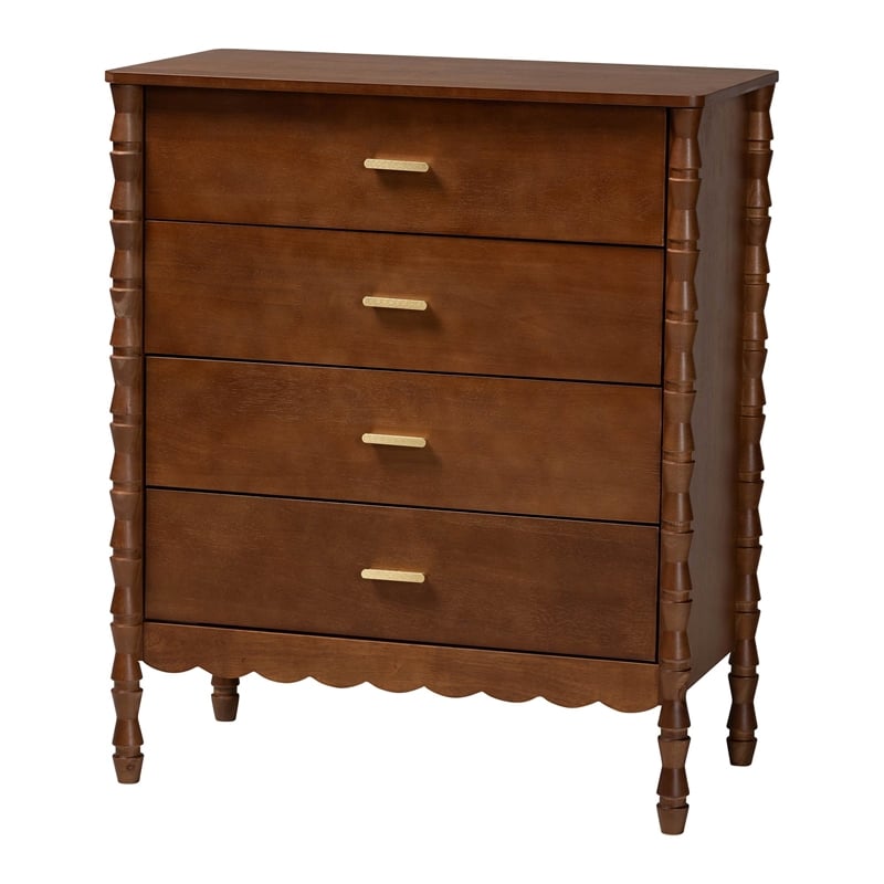 Pemberly Row 4-Piece Wood Queen Bedroom Set with 1 Nightstand
