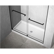 Pemberly Row Shower Base Center Drain Acrylic Glossy White 60x30 in