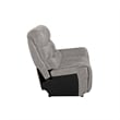 Pemberly Row 3-Piece Manual Reclining Sectional with Hardwood Frame in Gray
