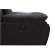 Pemberly Row 3-Piece Brown Faux Leather Power Reclining Living Room Set