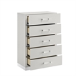 Pemberly Row 4-Pc Wood Queen Bedroom Set with Chest in White