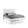 Pemberly Row 8-Piece King Bedroom Set in Wood with White Finish