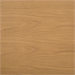 Pemberly Row Wood 1 Drawer Nightstand with Shelf in Natural Finish