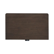 Pemberly Row 3-Drawer Nightstand with USB Ports in Piano Brown Finish