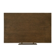 Pemberly Row 28 in Wide Cocoa Brown 2 Drawer Nightstand in Wood