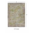 Pemberly Row 2' x 3' Polyester Accent Rug in Lilac and Green