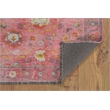 Pemberly Row 5' x 7' Polyester Area Rug in Pink and Blue