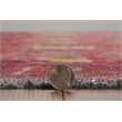 Pemberly Row 5' x 7' Polyester Area Rug in Pink and Blue