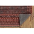 Pemberly Row 2' x 10' Runner Rug in Red and Black Polyester