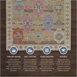 Pemberly Row 3' X 5' Accent Rug in Brown and Beige Polyester Chenille