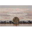 Pemberly Row 3' X 5' Accent Rug in Brown and Beige Polyester Chenille