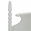 Pemberly Row Spindle Headboard in Mahogany with Antique White Finish