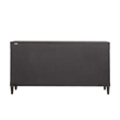 Pemberly Row 8-Drawer Dresser Neoclassic Style in Piano Brown Wood
