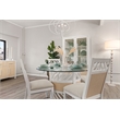 Pemberly Row White Curio Cabinet with Touch Lighting and Hardwood
