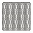Pemberly Row Square Backless Rattan 24 in Counter Stool in Gray and White
