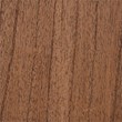 Pemberly Row Walnut Brown Bayur Wood Nightstand with Rope Webbing