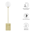 Pemberly Row Metal Wall Sconce with Opal White Glass in Satin Brass