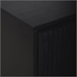 Pemberly Row 2-Drawer Wood Nightstand in Black
