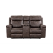Pemberly Row 2-Piece Polyester Fabric Sofa and Loveseat Set in Mocha