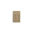 Pemberly Row 3-Piece Cocktail Table and End Tables in Natural Wood Finish