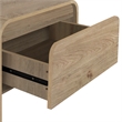Pemberly Row 3-Piece Cocktail Table and End Tables in Natural Wood Finish