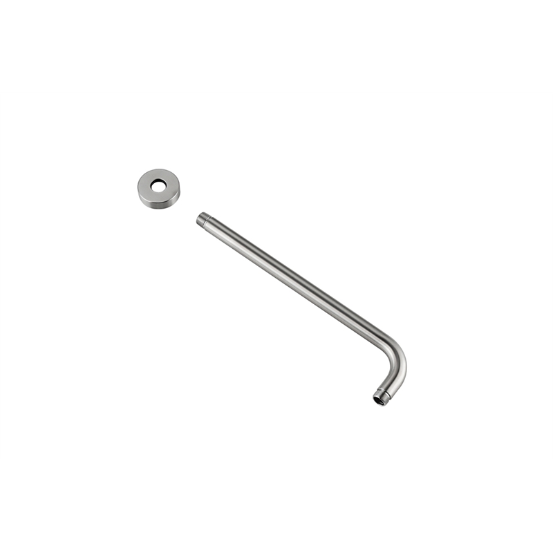 Pemberly Row Brass Shower Faucet System in Brushed Nickel